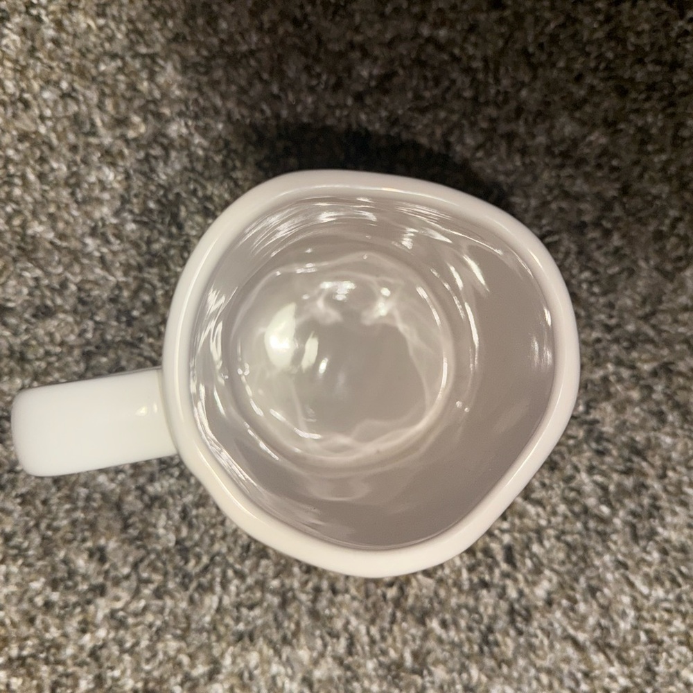 White Ceramic Mug - Picture 2 of 3